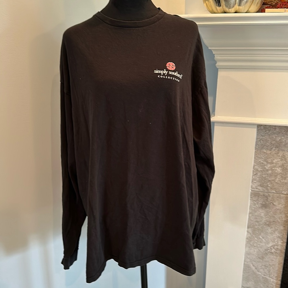 Simply Southern Long sleeve Christmas T Shirt